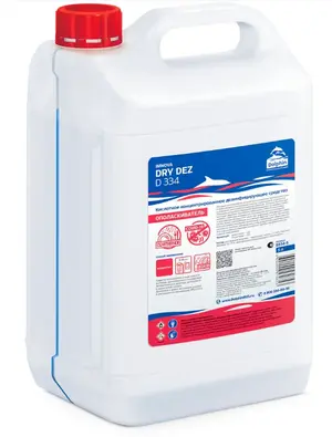 Средство ополаскивающее для ПММ с дезинфицирующим эффектом Долфин Dry Dez 5 л (арт D334-5)