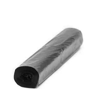 Мешки для мусора ПВД 160-180л 90х110 70мкм в рулоне черные, 25шт/рул