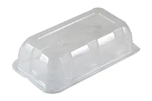 Крышка к контейнеру для кондитерских изделий пластиковая прозрачная 