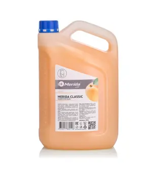 Мыло жидкое кремовое Merida Комфорт абрикос 5 л (артикул производителя М9А)