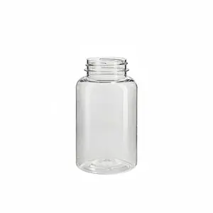 Бутылка ПЭТ 0,075л. с ШИРОКИМ горлом кругл. прозрачная