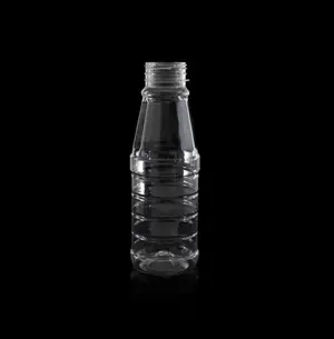 Бутылка ПЭТ 0,2 л. с УЗКИМ горлом фигурная премиум