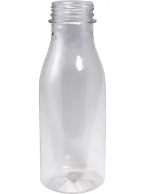 Бутылка ПЭТ 0,250л.с ШИРОКИМ горлом кругл. прозрачная