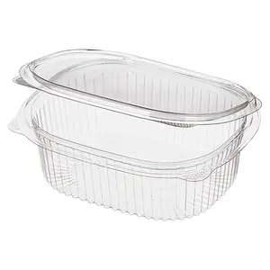 Контейнер ракушка РКС-500 пластиковый прямоугольный 159х130х56 мм, прозрачный 