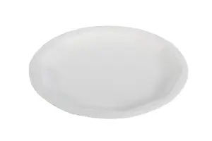 Тарелка d17,5см сахарный тростник белая