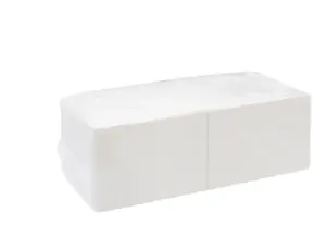 Салфетки бумажные белые 33х33 трехслойные 200 шт