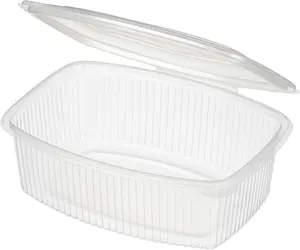 Контейнер ракушка пластиковый 234х179х81мм, 2000мл прозрачный 