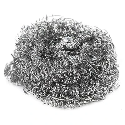 Мочалка металлическая, 15 гр спиральная 