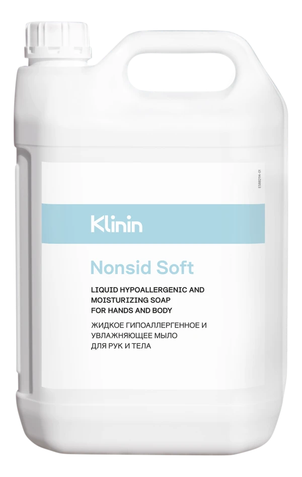 Мыло жидкое для рук антибактериальное Klinin Erisan Nonsid Soft 5 л (артикул поризводителя 205293)