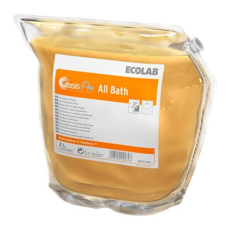 Средство слабощелочное Эколаб Oasis Pro All Bath 2 л (артикул производителя 430720202)