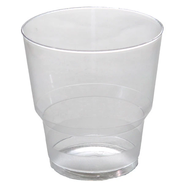 Стакан одноразовый пластиковый прозрачный Кристалл 200мл