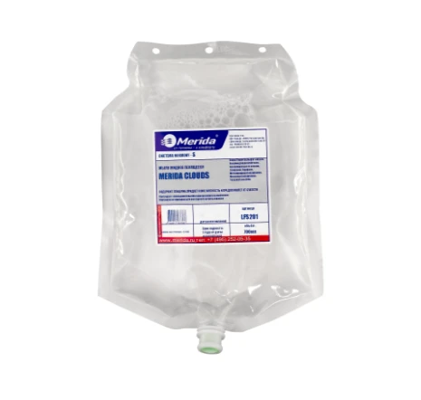 Мыло-пена для рук картридж Merida HARMONY-S CLOUDS нейтральное бесцветное 0,7 л (артикул производителя LFS201)