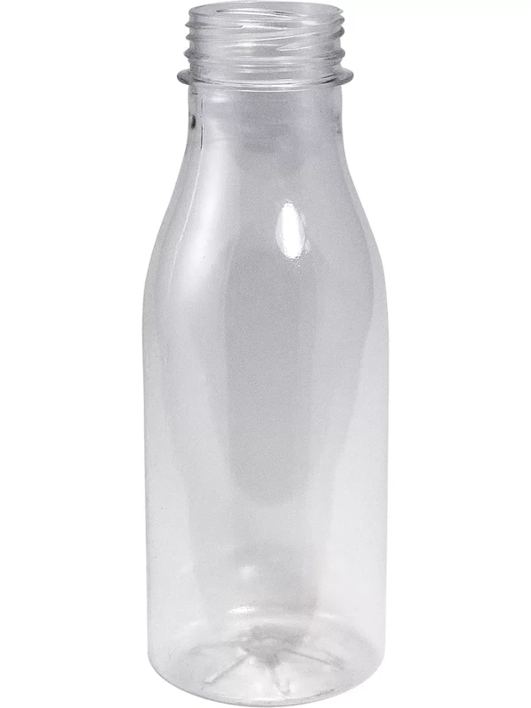 Бутылка ПЭТ 0,250л.с ШИРОКИМ горлом кругл. прозрачная