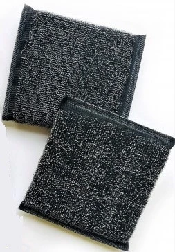 Губка для посуды тефлоновой 100х100мм 2 шт/уп 