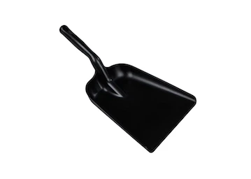 Совок для мусора 270х320х540мм черный арт 80305-6