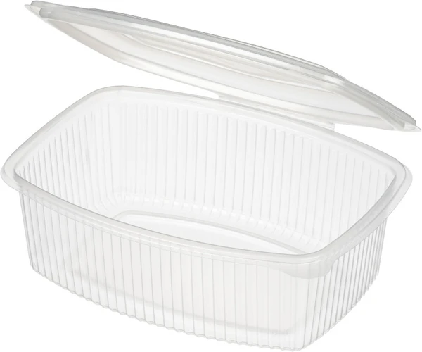 Контейнер ракушка пластиковый 234х179х81мм, 2000мл прозрачный 