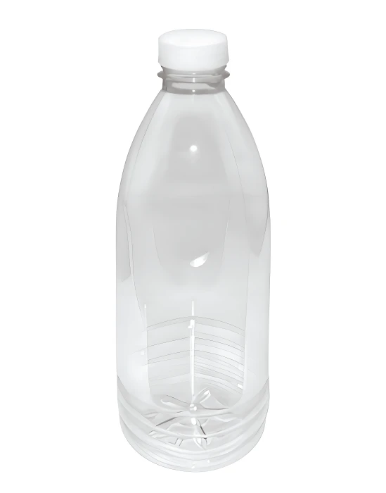 Бутылка ПЭТ 1л с ШИРОКИМ горлом кругл. прозрачная