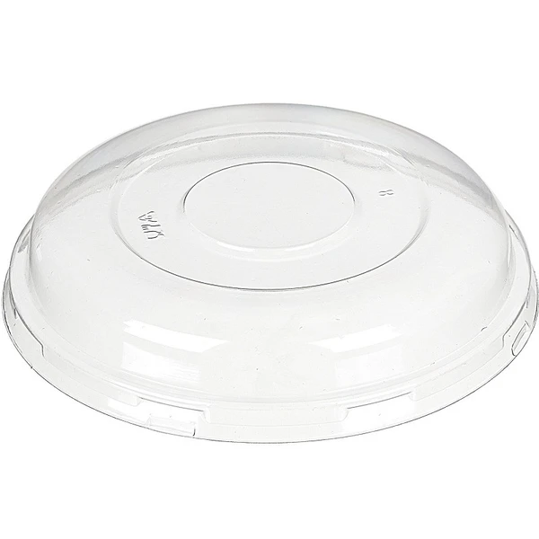 Крышка для контейнера пластиковая круглая d160 мм, 750 мл прозрачная Комус