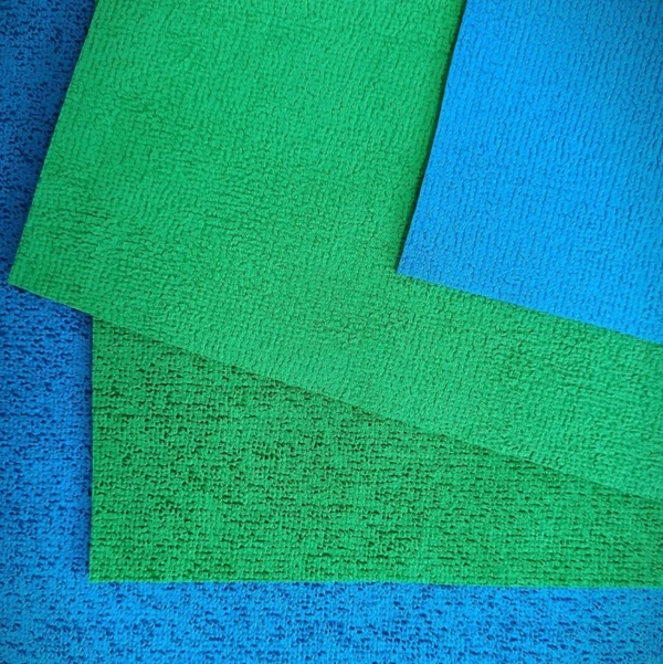 Салфетка ПВА микрополимер 35х40 см зеленая 