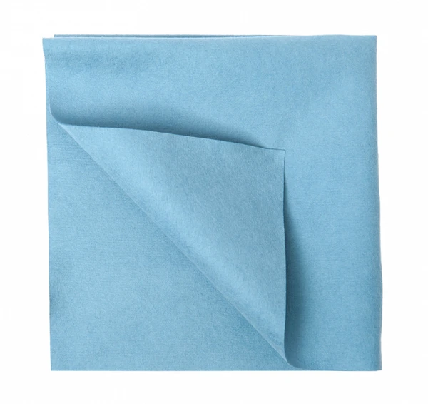 Салфетка микроволоконная 40х40 см синяя HQ 5 шт/пач арт. 77210