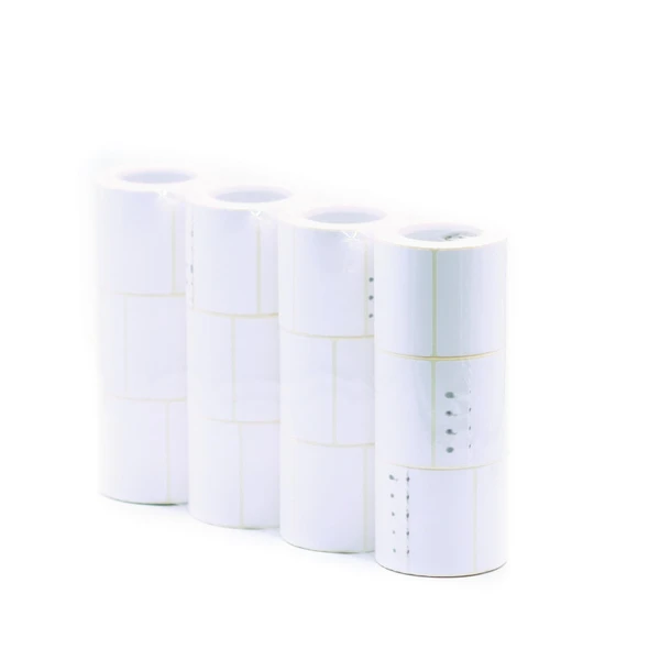Этикет-лента термо для электронных весов 58х120мм белая 300шт/рул ЭКО