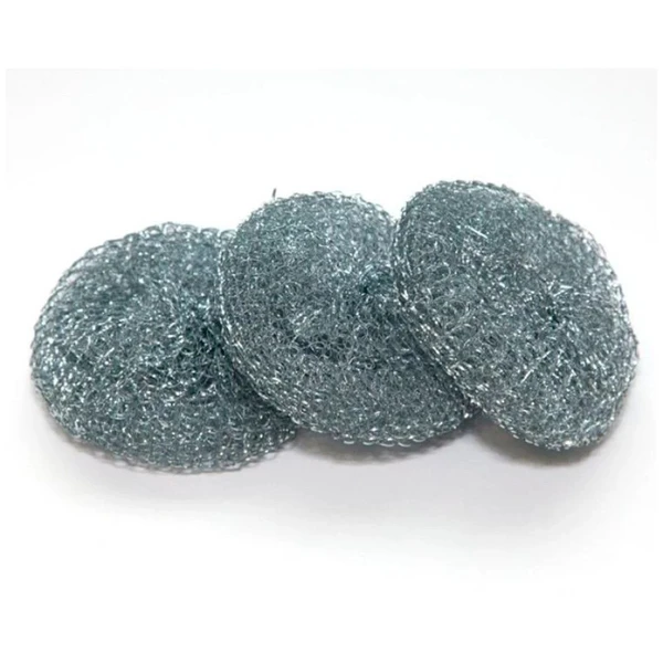 Мочалка металлическая GDV PROF, 3 шт х 15 гр