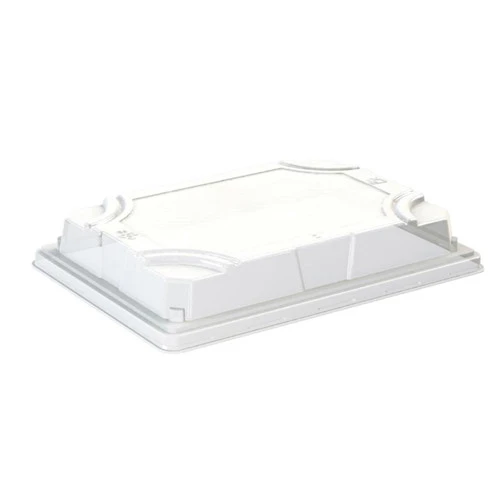 Крышка к контейнеру для суши пластиковая прямоугольная 240х168х23 мм  прозрачная