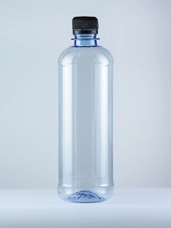 Бутылка ПЭТ 0,5л с УЗКИМ горлом кругл. прозр. 