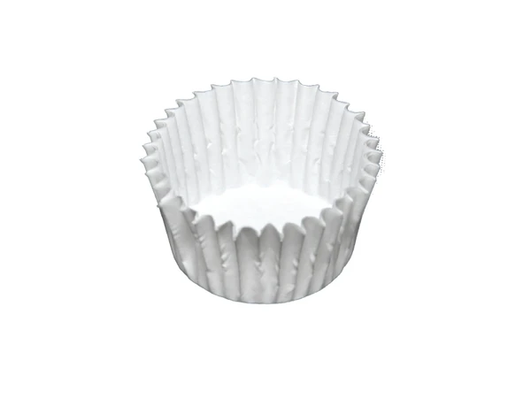 Бумажные тарталетки 24х19 мм круглые белые