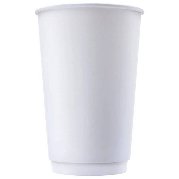 Стакан бумажный 300мл 2-сл белый d90мм