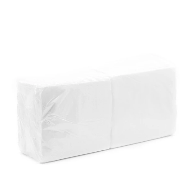 Салфетки бумажные 33х33 2-сл белые (200шт)