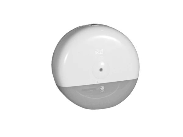 Диспенсер для туалетной бумаги TORK T9 SmartOne Elevation мини белый пластик ЦВ (артикул производителя 681000)