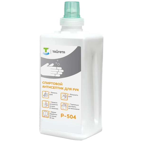 Кожный антисептик средство дезинфицирующее Р-504 1 л арт. 7180