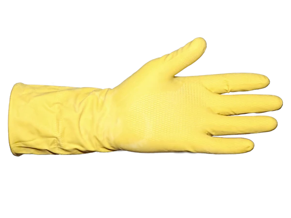 Перчатки резиновые MITRA Professional M с х/б напылением