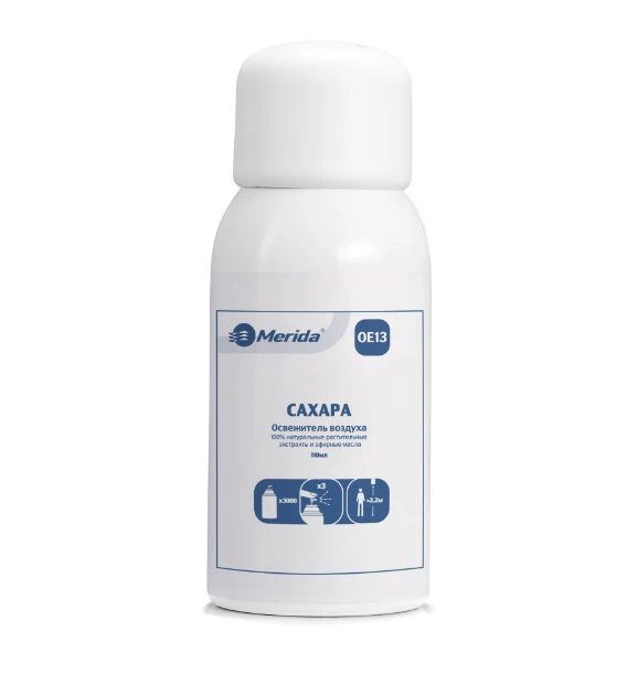 Освежитель воздуха аэрозольный Merida Премиум Сахара 110 мл сменный картридж (артикул производителя OE13)
