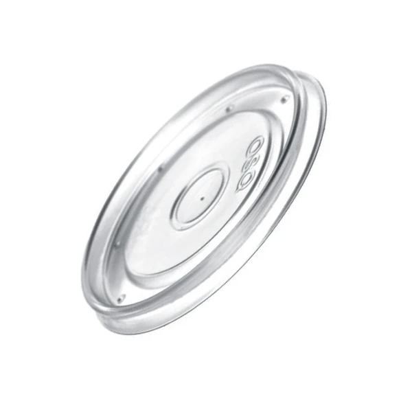 Крышка пластиковая к контейнеру бумажному 500мл Round Bowl 