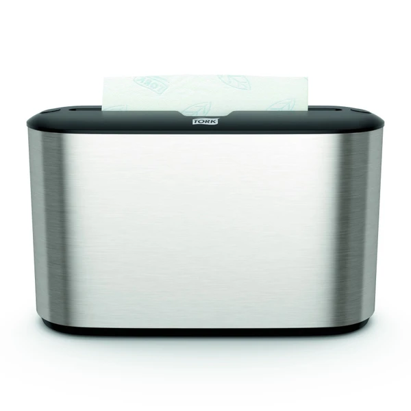 Диспенсер для полотенец TORK Xpress Multifold H2 ImageDesign настольн метал нерж.ст/пласт арт.460005