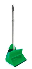 Совок ловушка со щеткой на длинных ручках, зеленый, 09020-5, комплект
