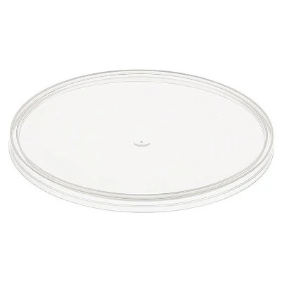 Крышка для контейнера пластиковая круглая d96 мм, 150/250/280 мл прозрачная