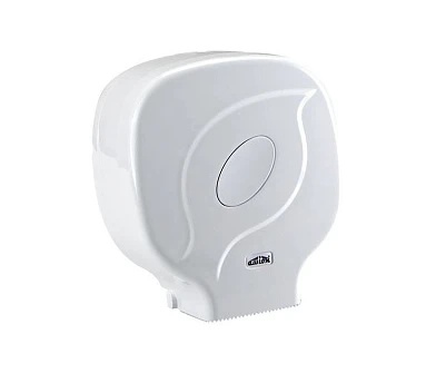 Диспенсер для туалетной бумаги в рулоне Uctem-Plas Awion пластиковый белый (артикул производителя JRWB123)