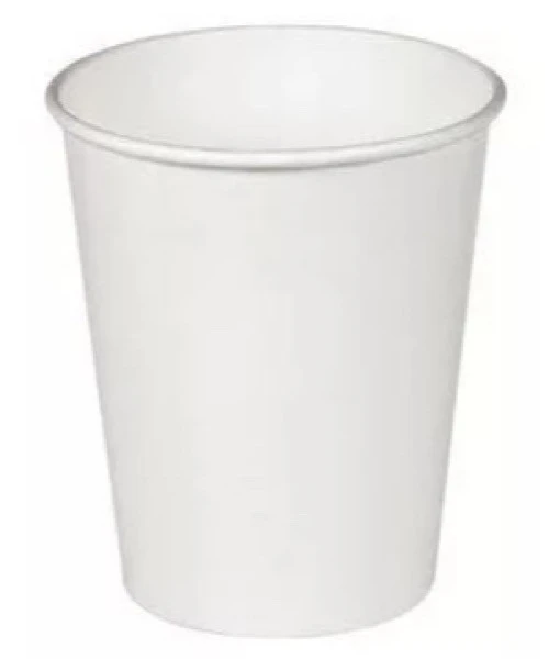Стакан одноразовый бумажный белый 100мл 1-сл Формация