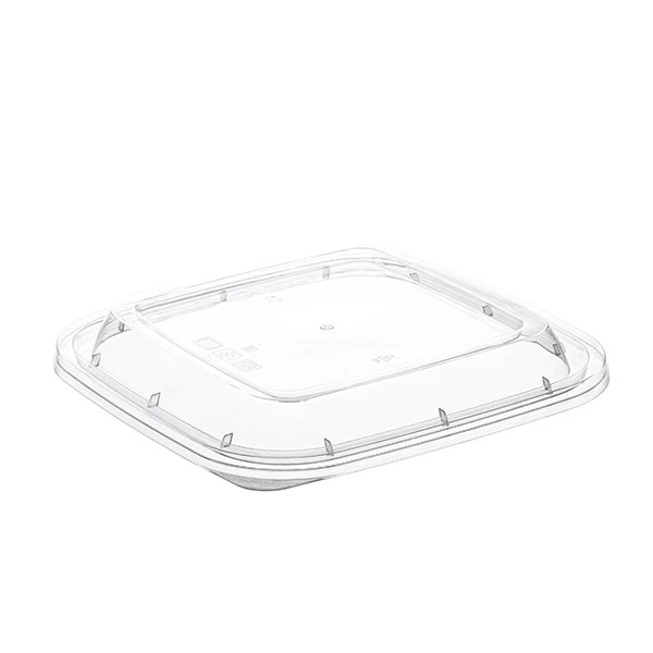 Крышка к конт квадратному 126х126х15 ПП прозрачная 