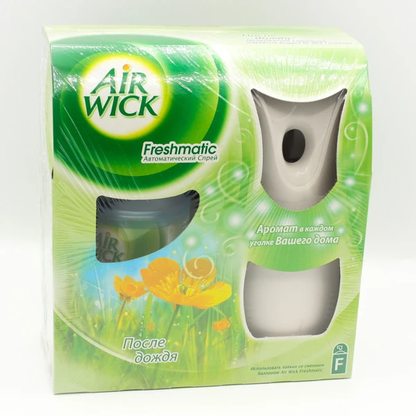 Автоматический аэрозольный освежитель воздуха Airwick Нежный шелк и лилия 250 мл