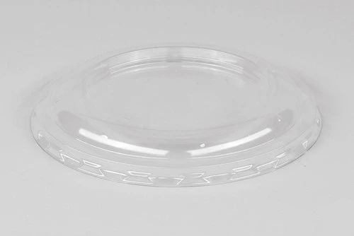 Крышка для контейнера пластиковая круглая d95 мм, прозрачная Стиролпласт