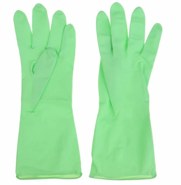 Перчатки резиновые Ben Fatto Protection L зеленые