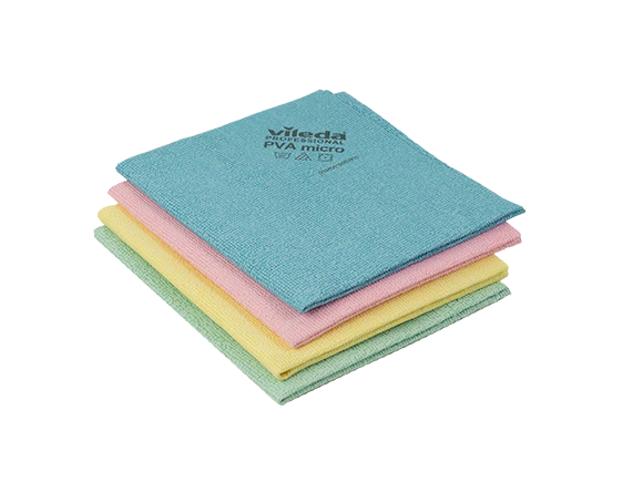 Салфетка Vileda ПВАмикро 38х35 см зеленая (артикул производителя 143593)