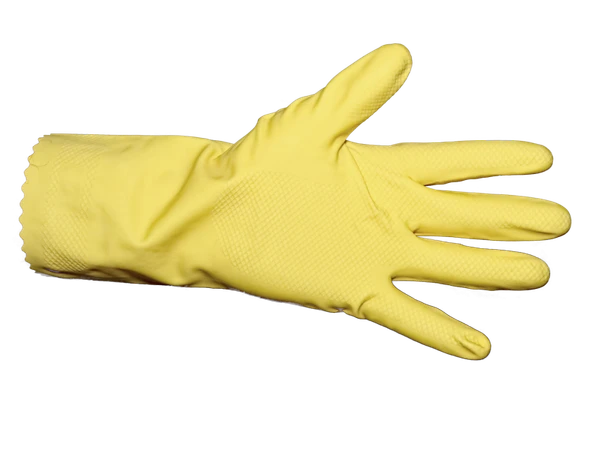 Перчатки резиновые Vileda Многоцелевые L желтые арт. 174375