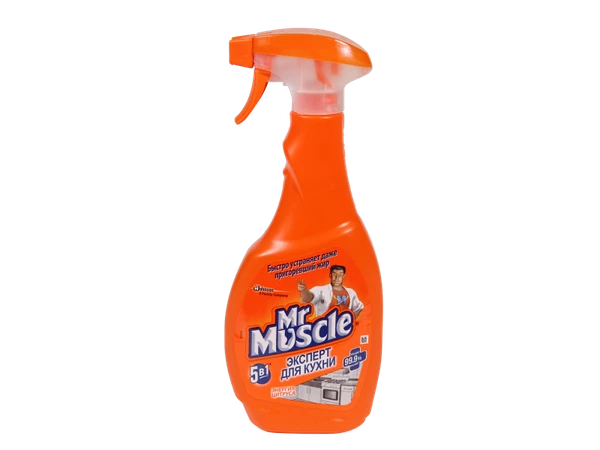 Средство обезжиривающее для кухни Мистер Мускул с распылителем 0,5 л 